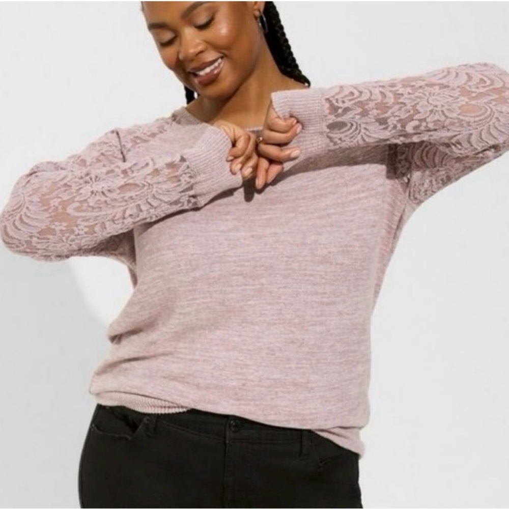 Torrid 2-Piece Light Sweater Bundle – Size 2X (18/20) - Picture 5 of 6